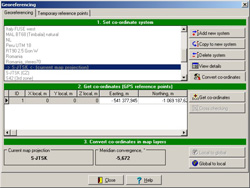 Coordinate systems